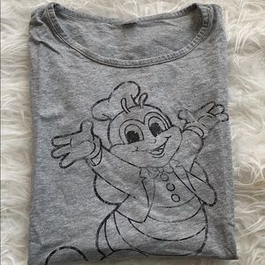 Uniqlo Jollibee grey t shirt Filipino